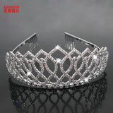 Princess Bride Crown Rhinestone Tiara Hair Jewelry Gift
