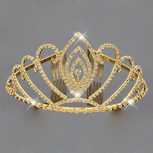 Crystal Bridal Tiara Crown for Wedding Hair Accessories