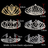 Crystal Bridal Tiara Crown for Wedding Hair Accessories