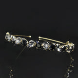 Crystal Water Drop Bridal Crown Headband