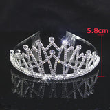 Charm Rhinestone Wedding Tiara Combs Hair Accessories