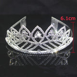 Charm Rhinestone Wedding Tiara Combs Hair Accessories