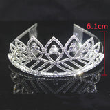 Charm Rhinestone Wedding Tiara Combs Hair Accessories