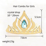 Crystal Bridal Tiara Wedding Hair Comb Crown