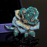 Metal Pin Female Rose Pearl Brooch Gift Jewelry
