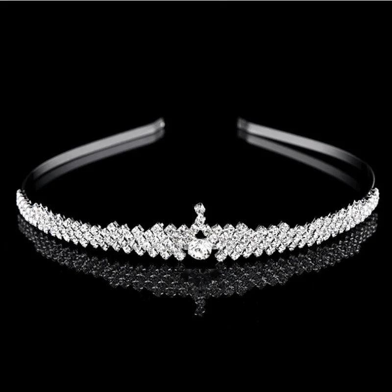 Crystal Headband Ladies Wedding Hair Accessories Jewelry