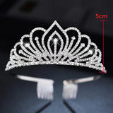 Rhinestone Bridal Tiaras Crystal Crowns for Wedding Hair Accessories
