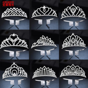 Rhinestone Bridal Tiaras Crystal Crowns for Wedding Hair Accessories