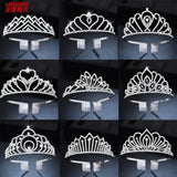 Rhinestone Bridal Tiaras Crystal Crowns for Wedding Hair Accessories