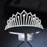 Rhinestone Bridal Tiaras Crystal Crowns for Wedding Hair Accessories