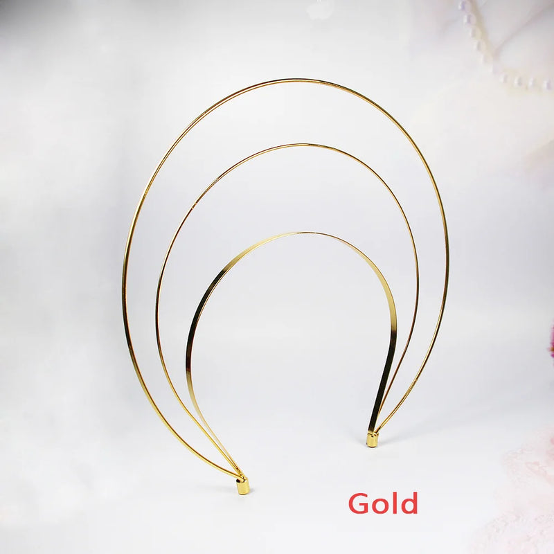 Rose Wedding Bridal Tiara Crowns Multi-layer Headbands For Women