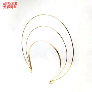 Rose Wedding Bridal Tiara Crowns Multi-layer Headbands For Women