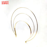 Rose Wedding Bridal Tiara Crowns Multi-layer Headbands For Women