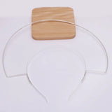 Large Double Metal Headband Bridal Hair Jewelry Wedding Accessories