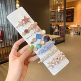 Korean Flower Fairy Hairpin Set for Girls