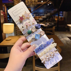 Korean Flower Fairy Hairpin Set for Girls
