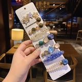 Korean Flower Fairy Hairpin Set for Girls