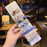 Korean Flower Fairy Hairpin Set for Girls