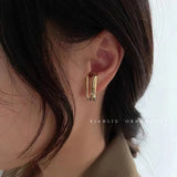 S925 Sterling Silver Ear Bone Clip Female Male Ear-hole-free Cartilage Clip