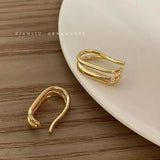 S925 Sterling Silver Ear Bone Clip Female Male Ear-hole-free Cartilage Clip