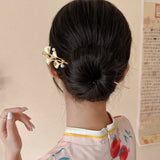 Ginkgo Leaf Hair Sticks Women Chinese Hairpins Headdress Jewelry