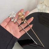 Ginkgo Leaf Hair Sticks Women Chinese Hairpins Headdress Jewelry