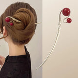 AISHG Retro Pearl Hair Sticks Vintage Chinese Style Hair Accessories