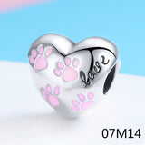 925 Sterling Silver DIY Jewelry Sparkling Butterflies Charms Beads