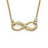 925 Silver Personalized Name Necklace Heart Infinity Name Necklaces