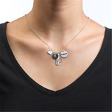 925 Silver Personalized Name Necklaces Names Infinite Birthstones Necklaces