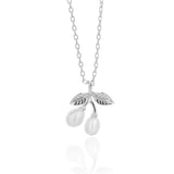 925 Silver Shell Pearl Pendant Necklace Women Jewelry