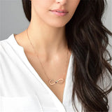 Personalized Infinite Name Necklace 925 Sterling Silver Name Pendant Necklace