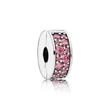 AK4 Silver Safety Clasp S925 Charm With Logo for Bracelet Girls