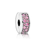 AK4 Silver Safety Clasp S925 Charm With Logo for Bracelet Girls