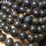 Natural Fire Opal Bracelet Gemstone for Women Men 10-10.5mm 19-20 Beads