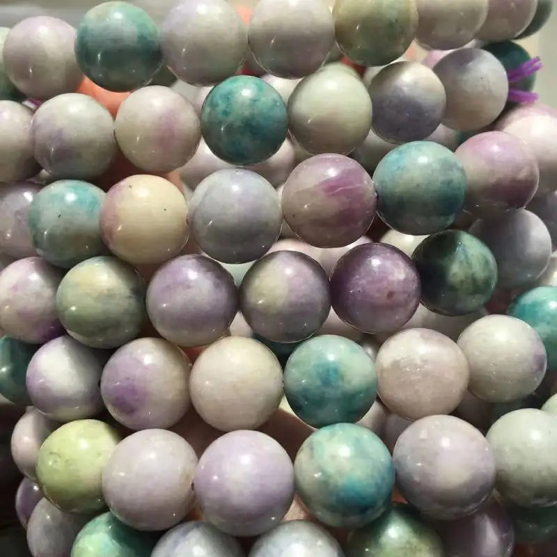 Natural Hackmanite Round Bracelet Beads 10mm