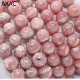 8-8.5mm Natural Rhodochrosite Women's Bracelet