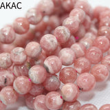 8-8.5mm Natural Rhodochrosite Women's Bracelet