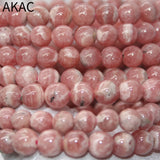 8-8.5mm Natural Rhodochrosite Women's Bracelet