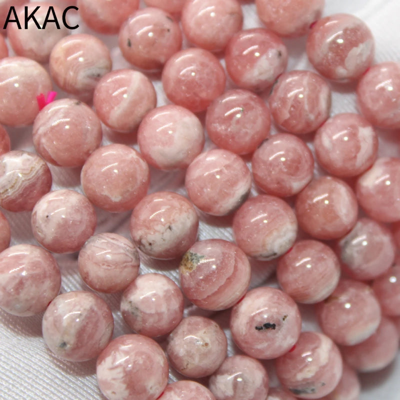8-8.5mm Natural Rhodochrosite Women's Bracelet