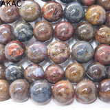 Natural Pietersite Bracelet Beads 10-12mm