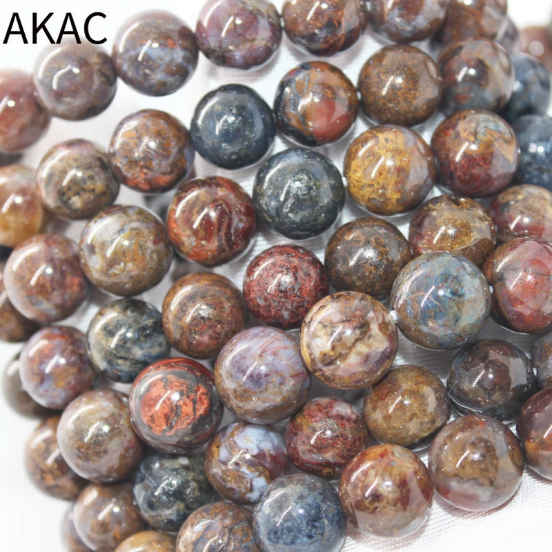 Natural Pietersite Bracelet Beads 10-12mm
