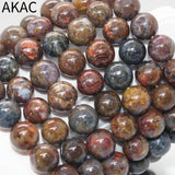 Natural Pietersite Bracelet Beads 10-12mm
