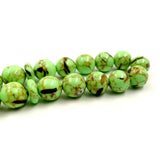 Green Shell Tasbih Gemstone Islamic Bracelet 33 45 66 99 Rosary Bracelet