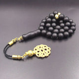 Matte Agates Stone Muslim Prayer Beads Islamic Rosary Bracelets