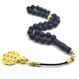 Matte Agates Stone Muslim Prayer Beads Islamic Rosary Bracelets