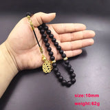 Matte Agates Stone Muslim Prayer Beads Islamic Rosary Bracelets