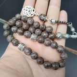 Alabaster Stone Tasbih Bracelet 33 45 66 99 100 Beads Muslim Islamic Jewelry