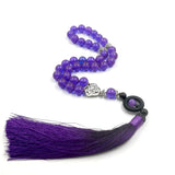 Tasbih Purple Resin 33 45 66 99 Beads Bracelet Muslim Rosary Gradient Tassel