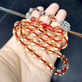 Transparent Resin Tasbih Islam Rosary Muslim red bracelet